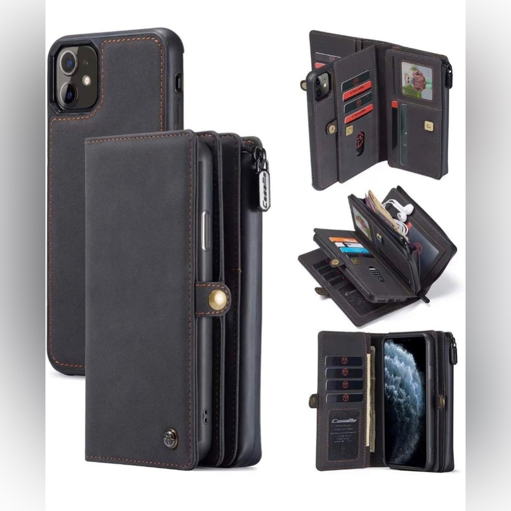 ⭐️ NWT CaseMe Wallet Case, Detachable Magnetic Phone Case for iPhone 11 (6.1")⭐️